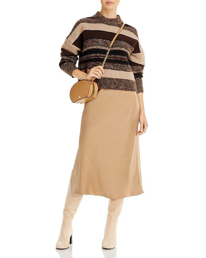 商品AQUA|Georgia Textured Striped Sweater - 100% Exclusive,价格¥196,第2张图片详细描述