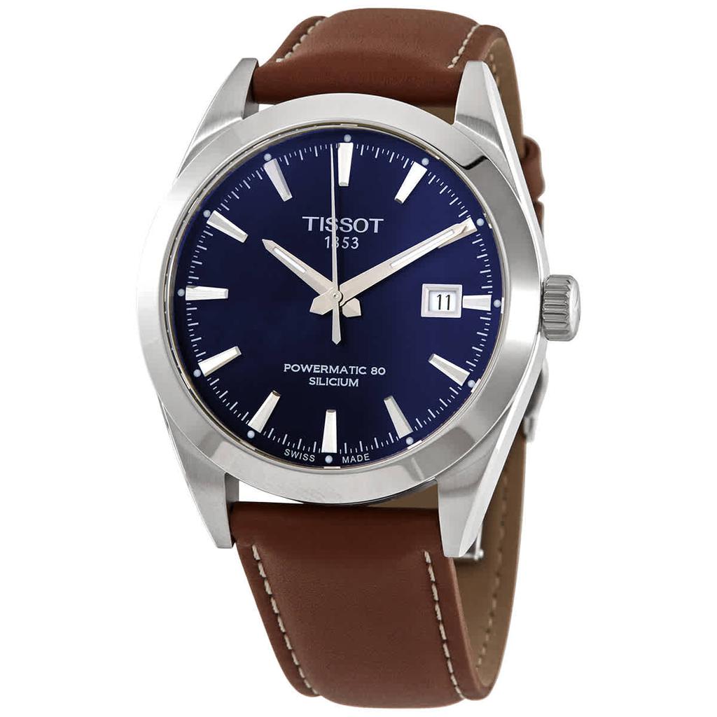 Tissot Gentleman Automatic Blue Dial Mens Watch T127.407.16.041.00商品第1张图片规格展示