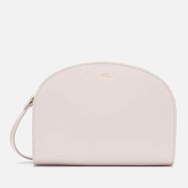 商品A.P.C.|A.P.C. Women's Demi-Lune Cross Body Bag - Pink,价格¥1615,第1张图片