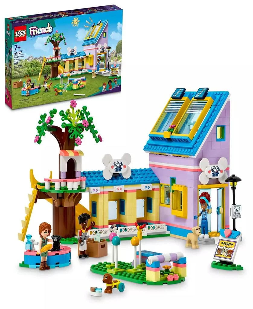 商品LEGO|Friends Dog Rescue Center 41727 Toy Building Set with Autumn, Zac, Dr. Gabriela Silva and Pets Figures,价格¥447,第1张图片