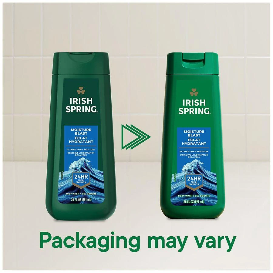 商品Irish Spring|Body Wash for Men Moisture Blast,价格¥52,第4张图片详细描述