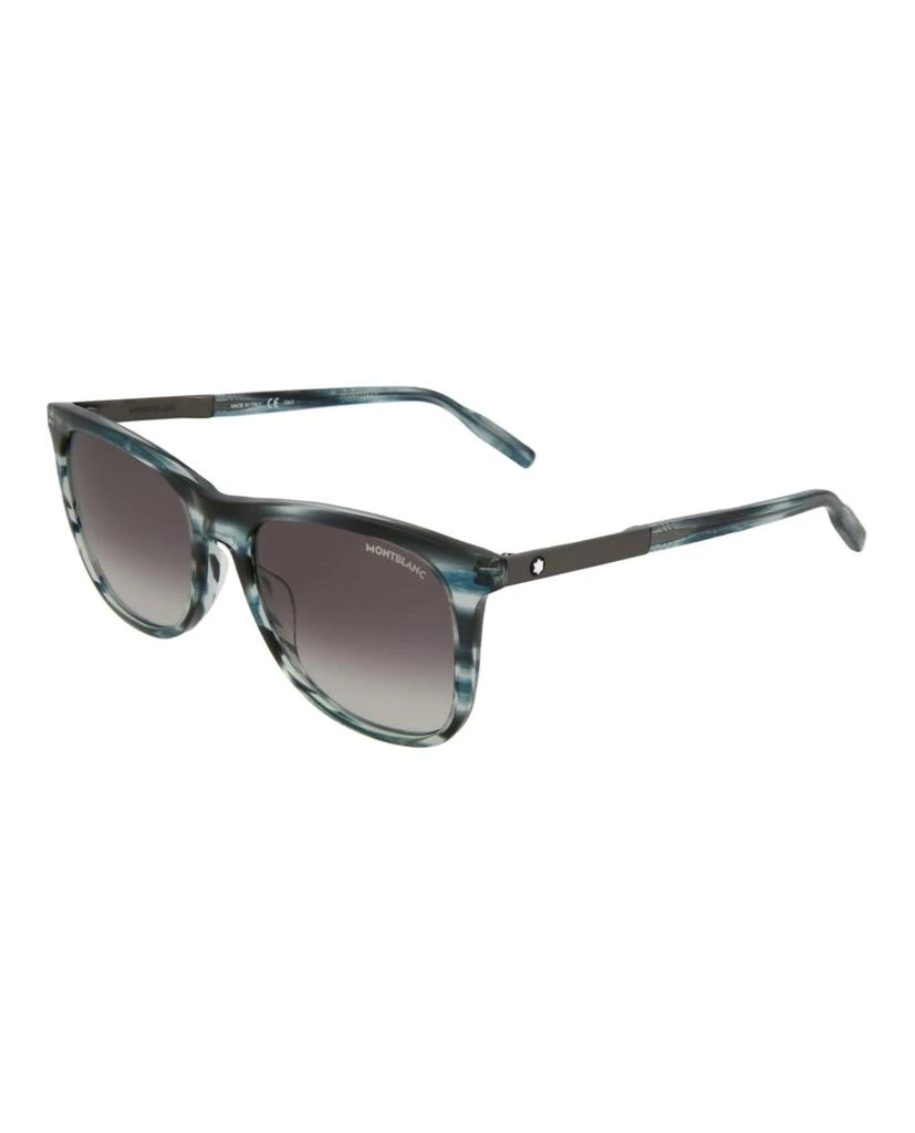 商品MontBlanc|Square-Frame Acetate Sunglasses,价格¥751,第2张图片详细描述