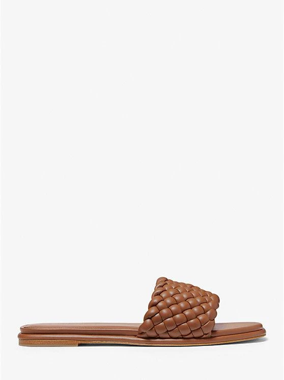商品Michael Kors|Amelia Braided Slide Sandal,价格¥938,第2张图片详细描述