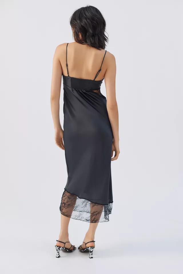 UO Rose Satin Slip Dress商品第3张图片规格展示