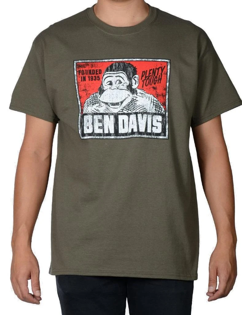 商品BEN DAVIS|Ben Davis Vintage Logo Tee - Olive Medium, Colour: Olive,价格¥312,第1张图片