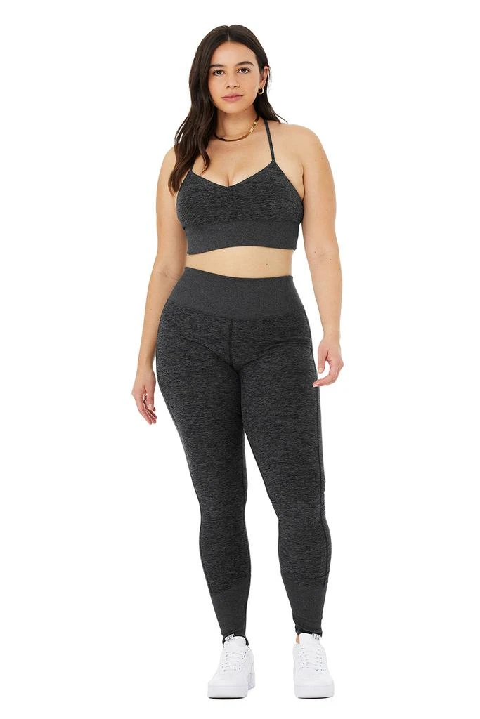 High-Waist Alosoft Lounge Legging - Dark Heather Grey 商品