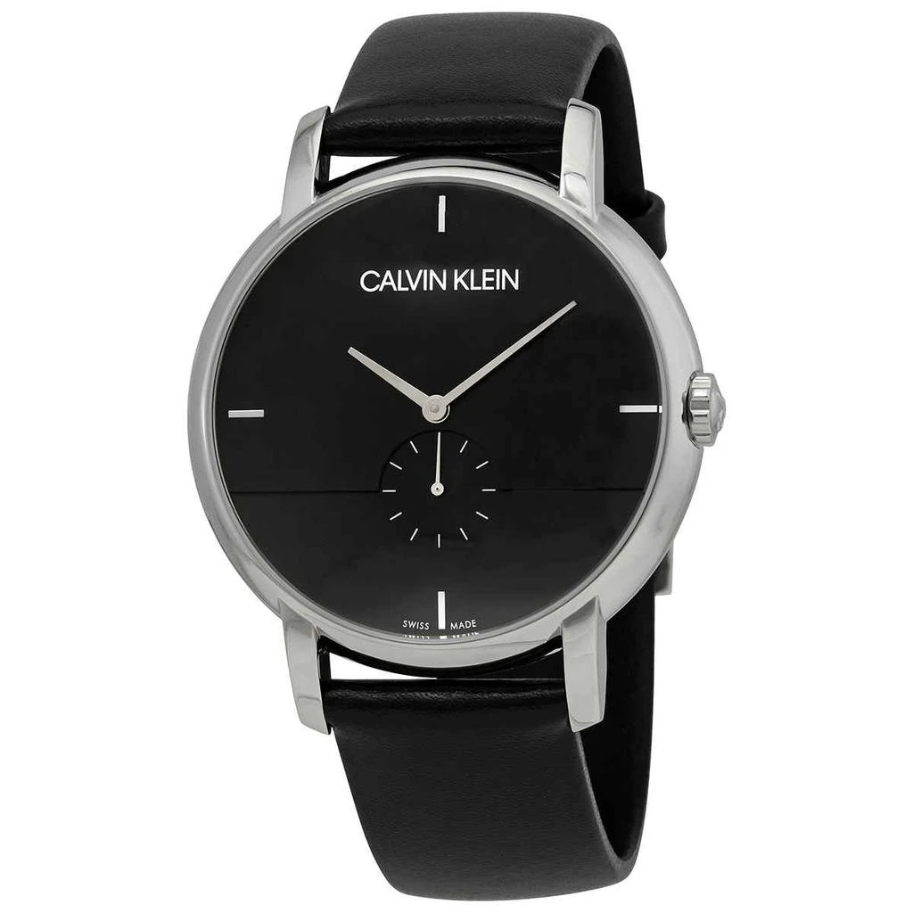 商品Calvin Klein|Calvin Klein Established Quartz Black Dial Mens Watch K9H2X1C1,价格¥335,第1张图片