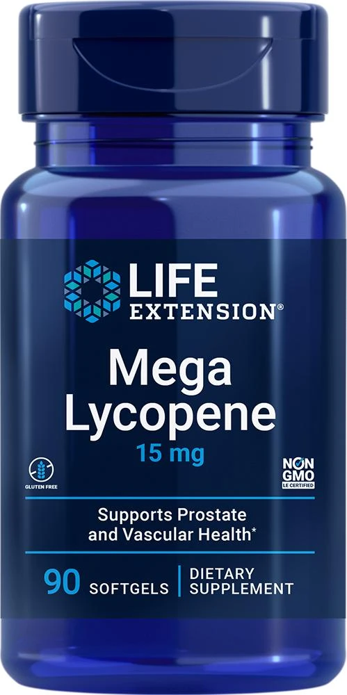 商品Life Extension|Life Extension Mega Lycopene, 90 softgels - 15 mg (15 mg, 90 softgels),价格¥212,第1张图片