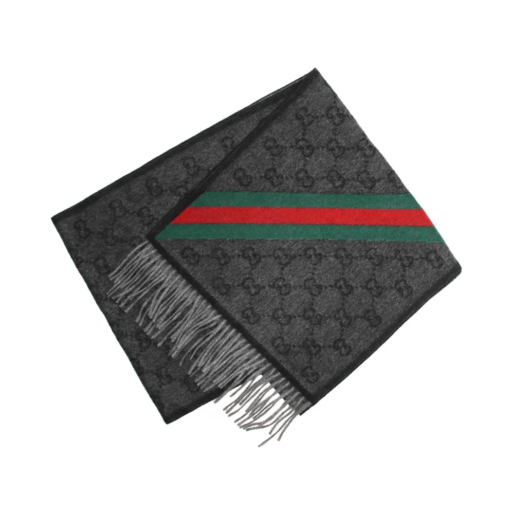 GUCCI 深灰色中性围巾 570603-3G200-1466 商品