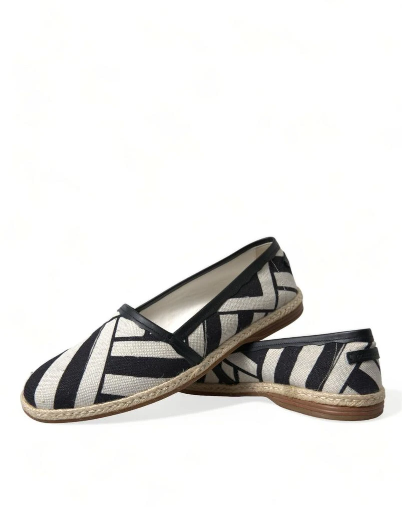 Dolce & Gabbana Chic Striped Canvas Espadrilles 商品