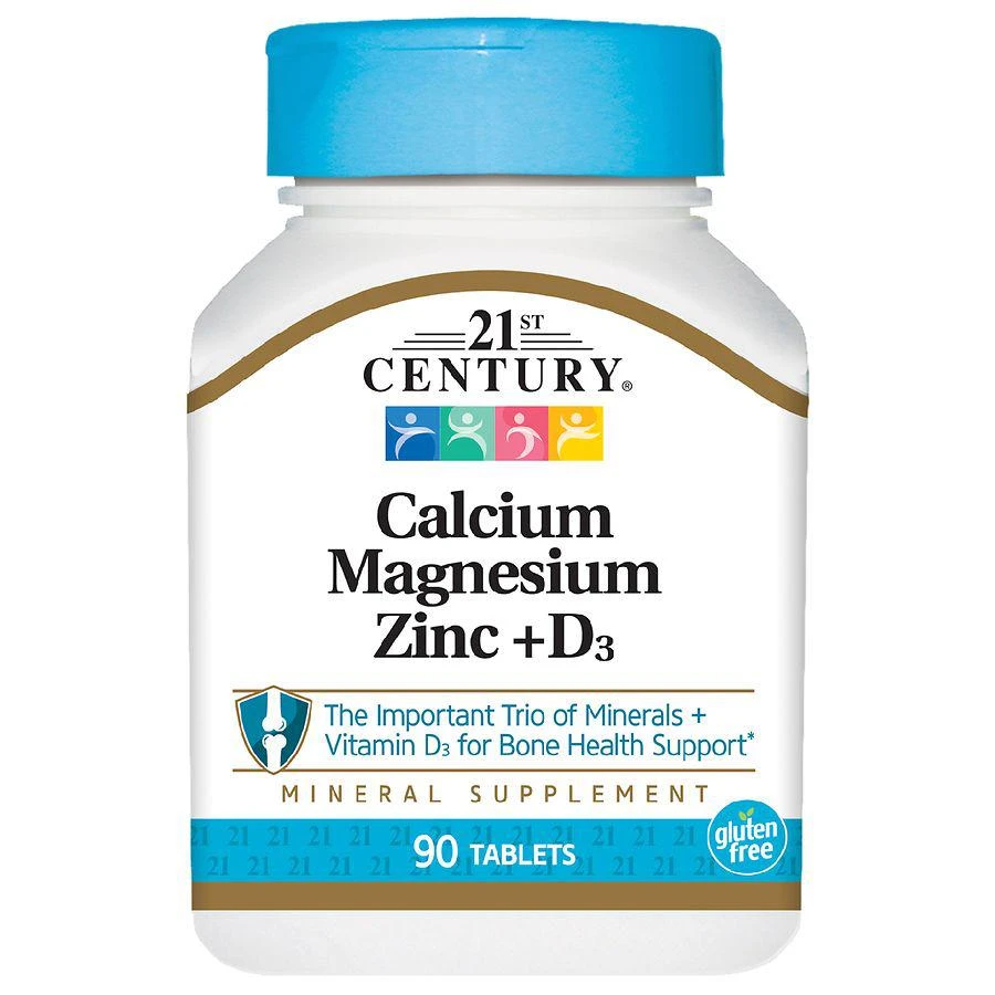 商品21st Century|Calcium Magnesium Zinc +D3,价格¥20,第1张图片