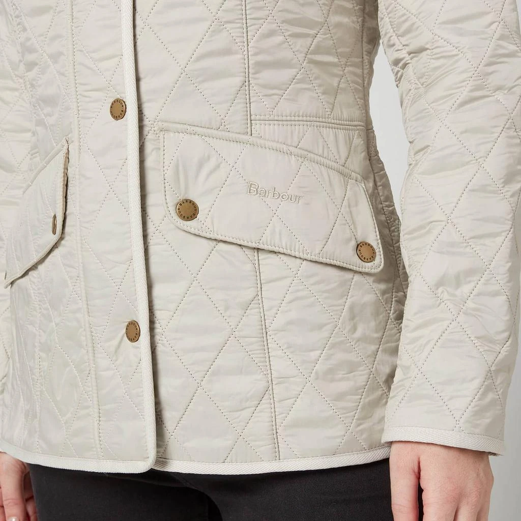 商品Barbour|Barbour Women's Cavalry Polar Quilted Jacket - Pearl/Rustic,价格¥817,第4张图片详细描述