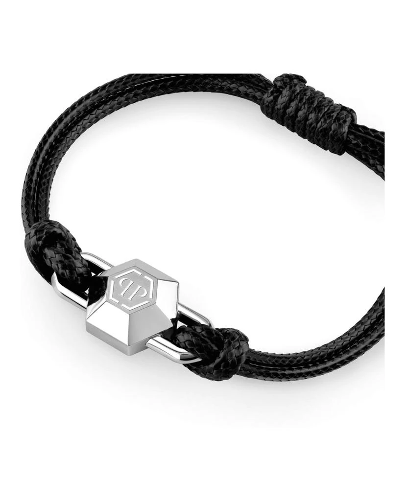 商品Philipp Plein|Plein Edge Cotton Cord Bracelet,价格¥827,第2张图片详细描述