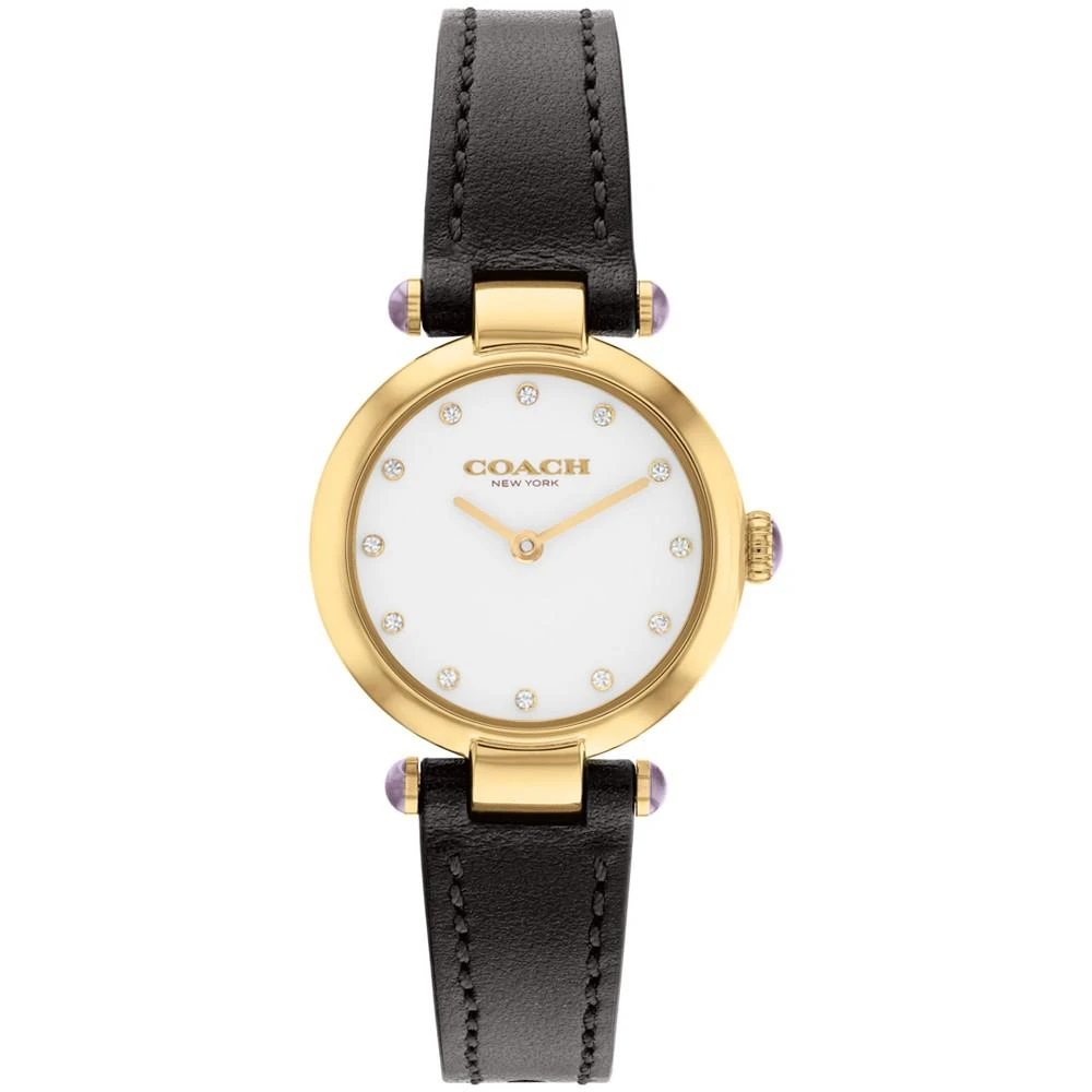 商品Coach|Women's Cary Leather Strap Watch, 26mm,价格¥1876,第1张图片