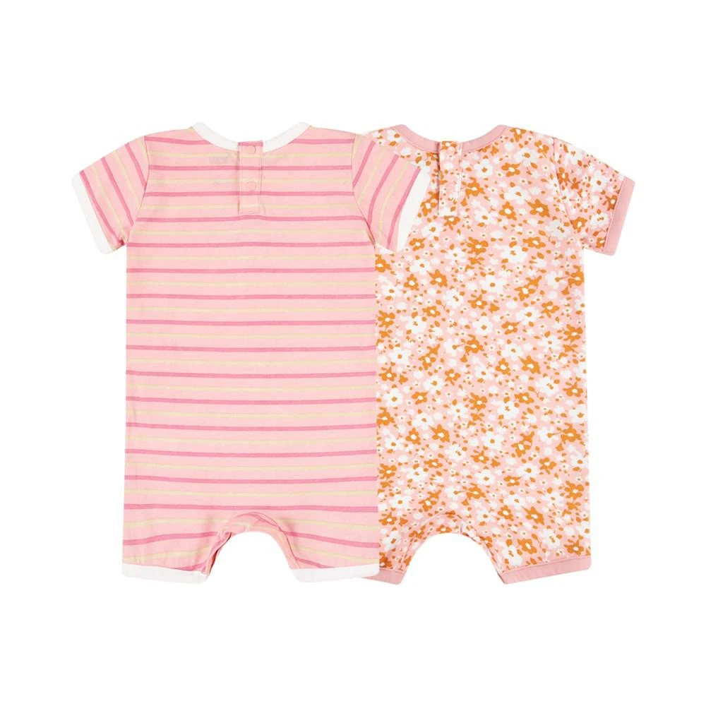 商品Levi's|Baby Girls Stripe Rompers, Pack of 2,价格¥86,第2张图片详细描述