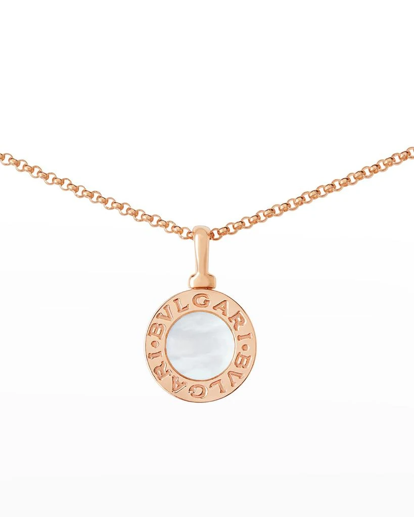 商品BVLGARI|BVLGARI BVLGARI Necklace with Mother-of-Pearl,价格¥13976,第4张图片详细描述