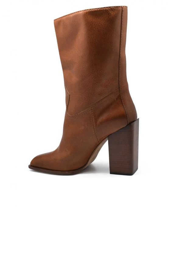 商品Yves Saint Laurent|Leather ankle boots,价格¥4054,第4张图片详细描述