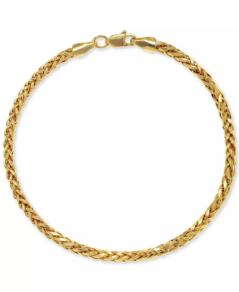 商品Macy's|Wheat Link Chain Bracelet in 14k Gold,价格¥13113,第1张图片