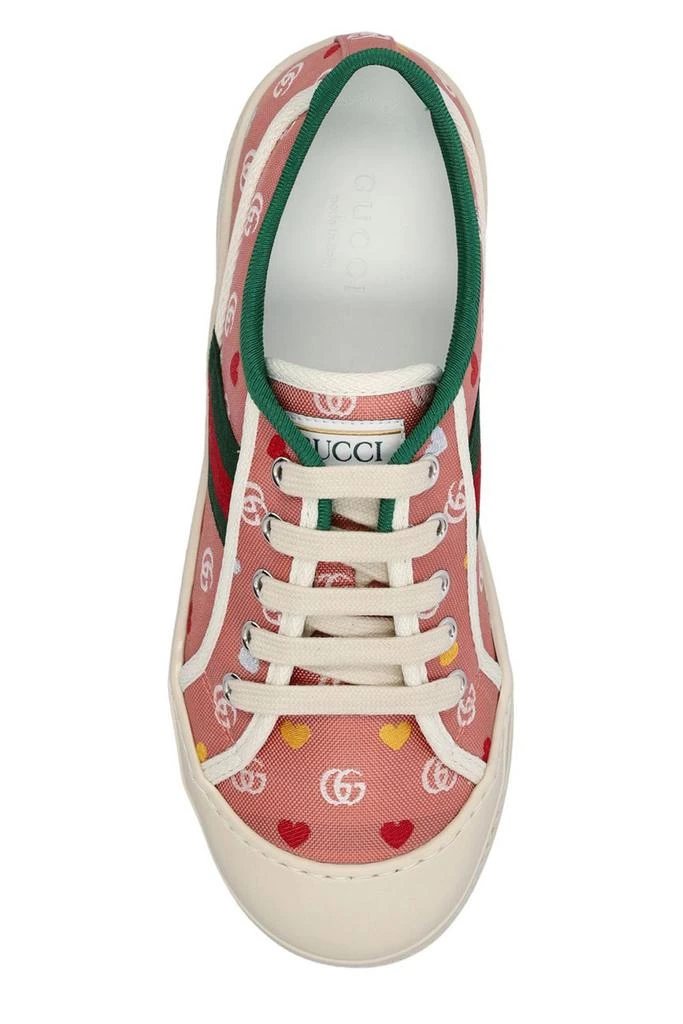 商品Gucci|Gucci Kids Tennis 1977 Lace-Up Sneakers,价格¥1812-¥1935,第4张图片详细描述
