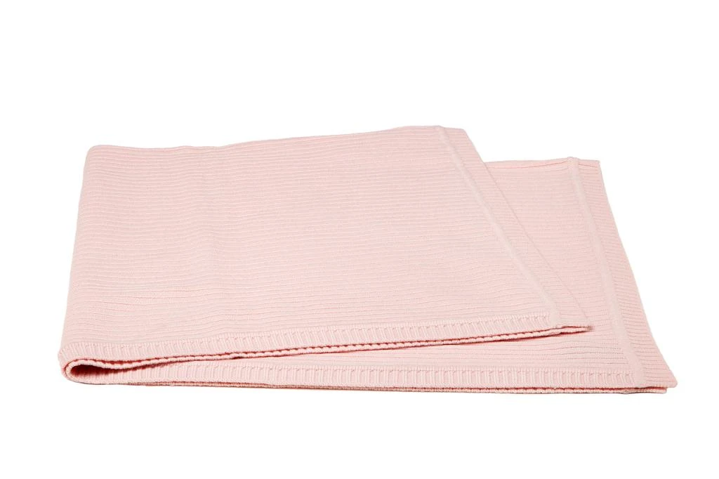 商品a & R Cashmere|Cashmere Blend All Over Rib Knit Baby Blanket,价格¥705,第1张图片