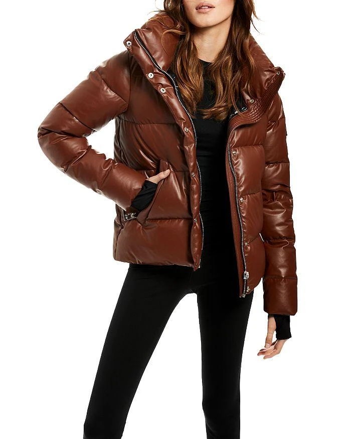 商品SAM.|Isabel Faux Leather Puffer Coat,价格¥2619,第1张图片