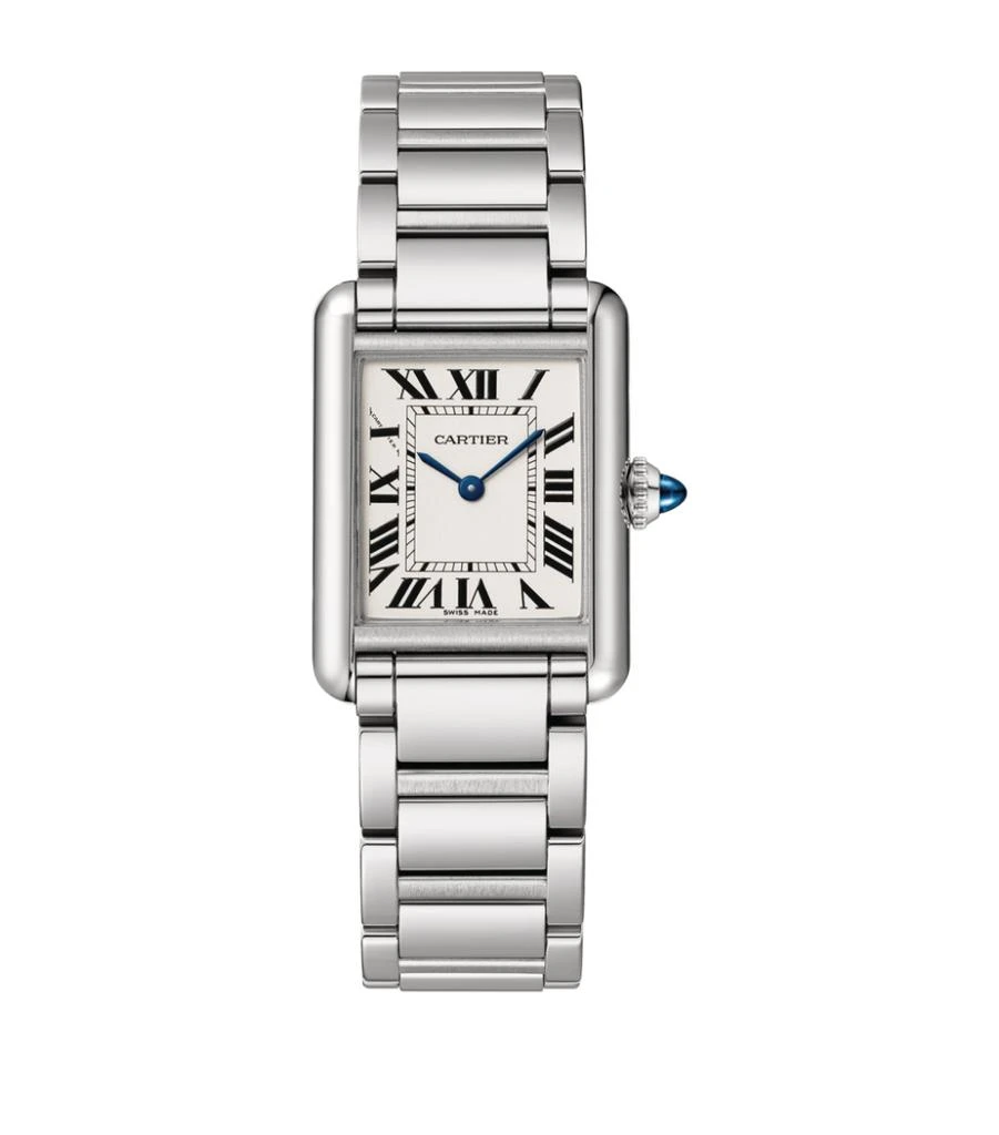 商品Cartier|Small Steel Tank Must Watch 22mm,价格¥30408,第1张图片