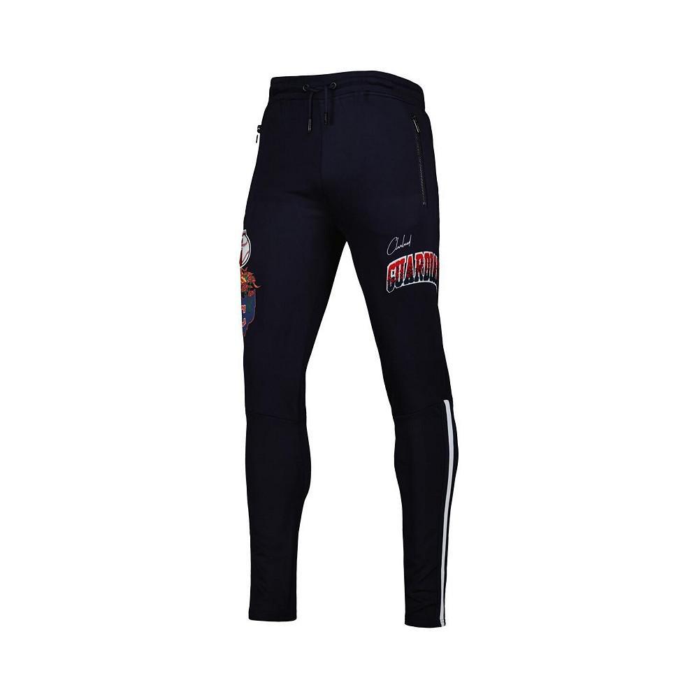 商品Pro Standard|Men's Navy Cleveland Guardians Hometown Track Pants,价格¥537,第4张图片详细描述