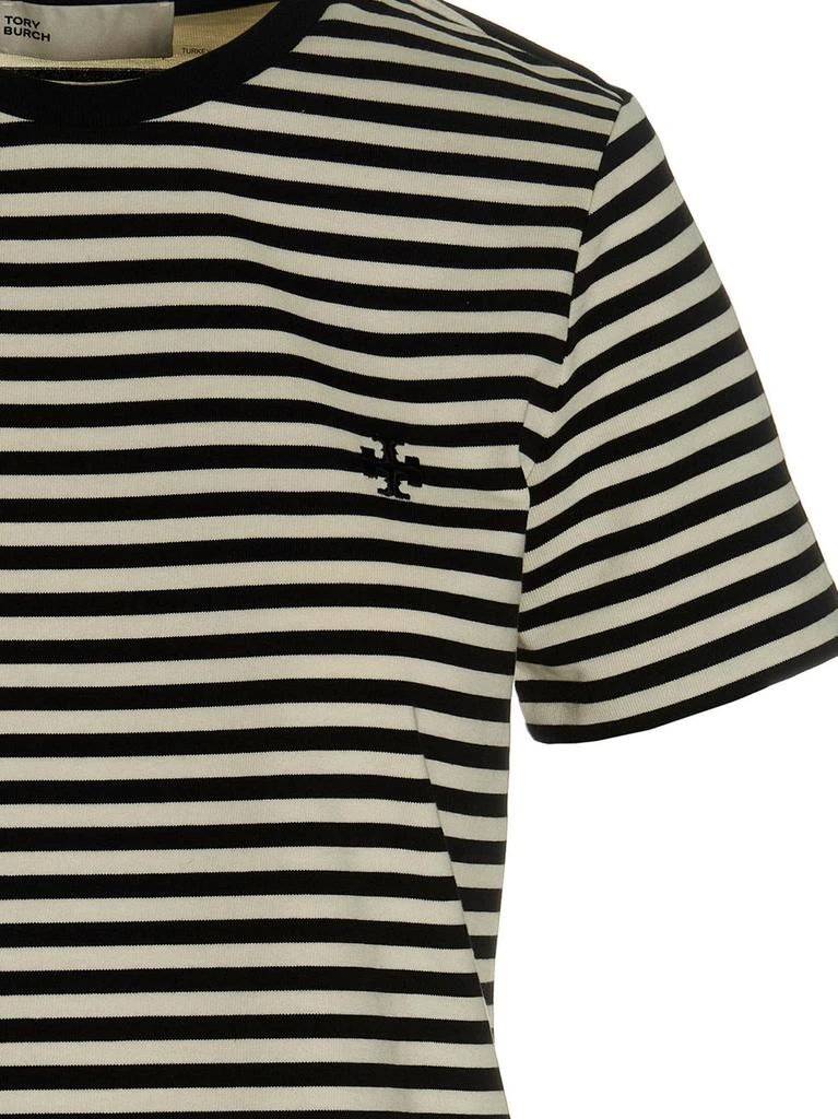 Tory Burch Striped Crewneck T-Shirt 商品