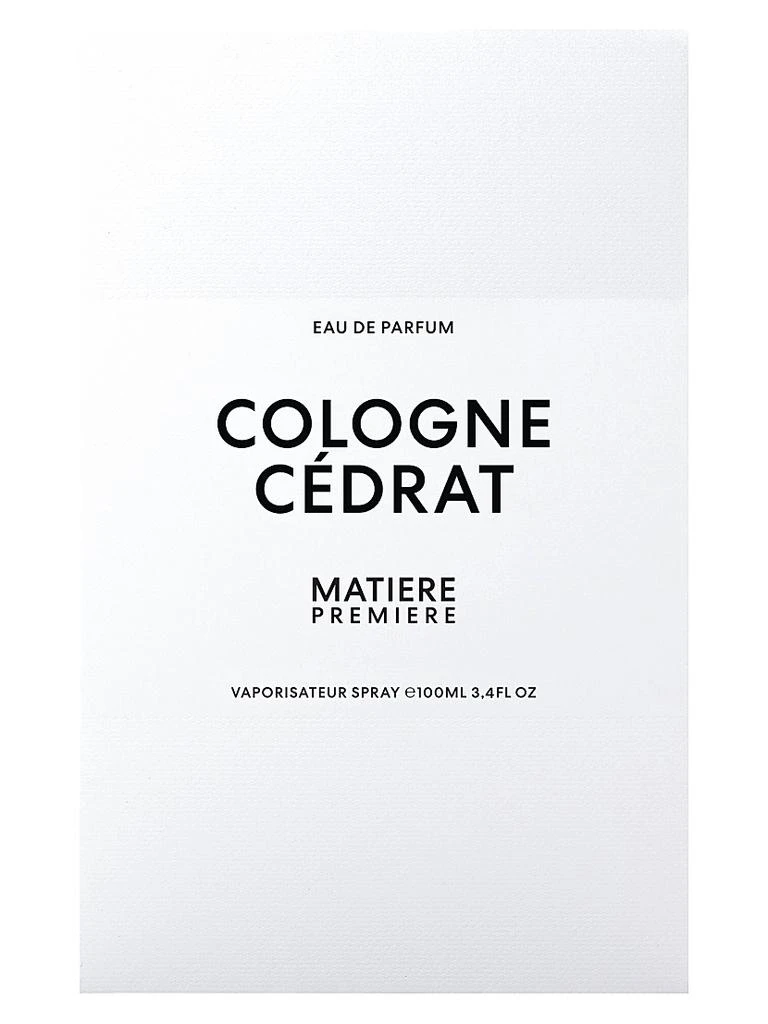 商品Matiere Premiere|​Cologne Cédrat Eau de Parfum,价格¥1697,第2张图片详细描述