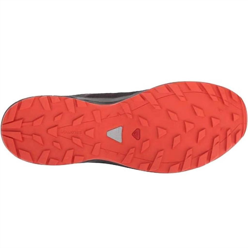 Men'S Xa Elevate Trail Running Shoes in Black/Red商品第4张图片规格展示
