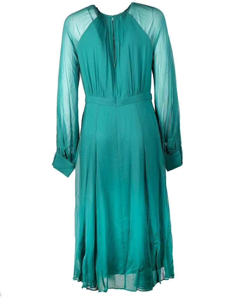 商品Karl Lagerfeld Paris|Karl Lagerfeld Long-Sleeved Belted-Waist Dress,价格¥2400,第2张图片详细描述