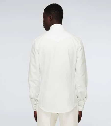 商品Tom Ford|西部风棉质长袖衬衫,价格¥3817,第4张图片详细描述