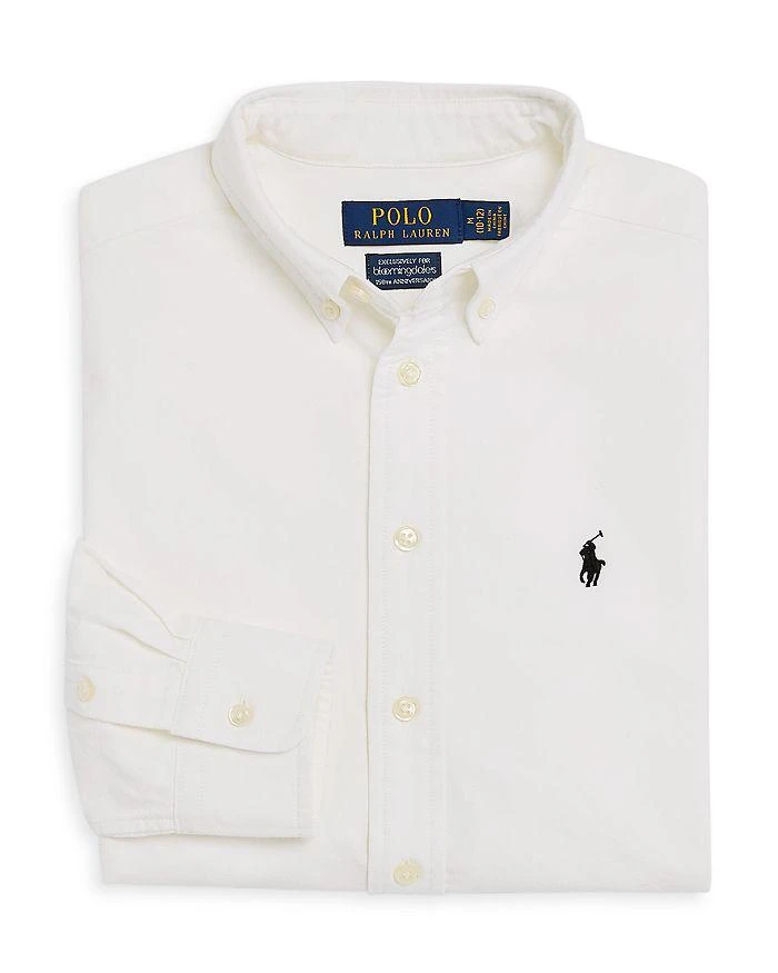 商品Ralph Lauren|Boys' Cotton Oxford Button Down Shirt, Big Kid - 150th Anniversary Exclusive,价格¥307,第2张图片详细描述