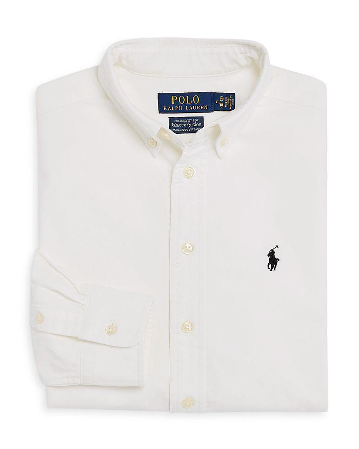 商品Ralph Lauren|Boys' Cotton Oxford Button Down Shirt, Big Kid - 150th Anniversary Exclusive,价格¥405详情, 第4张图片描述