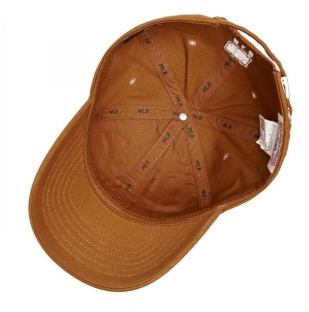 【享贝家】（国内现货）MLB 波士顿红袜 字母棒球帽鸭舌帽 男女同款 棕色 3ACP7701N-43BRS G-QD商品第4张图片规格展示