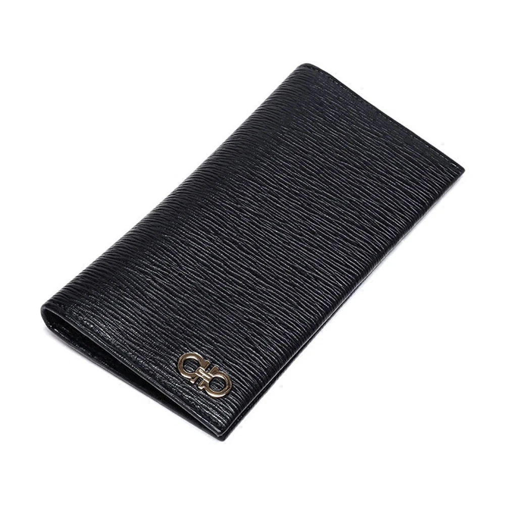 Salvatore Ferragamo 菲拉格慕 男士黑色小牛皮钱包 66-A071-0686028 商品