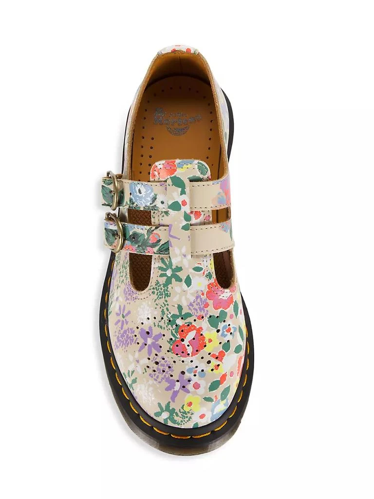 商品Dr. Martens|8065 Floral Mash Up Leather Mary Jane Shoes,价格¥1033,第5张图片详细描述