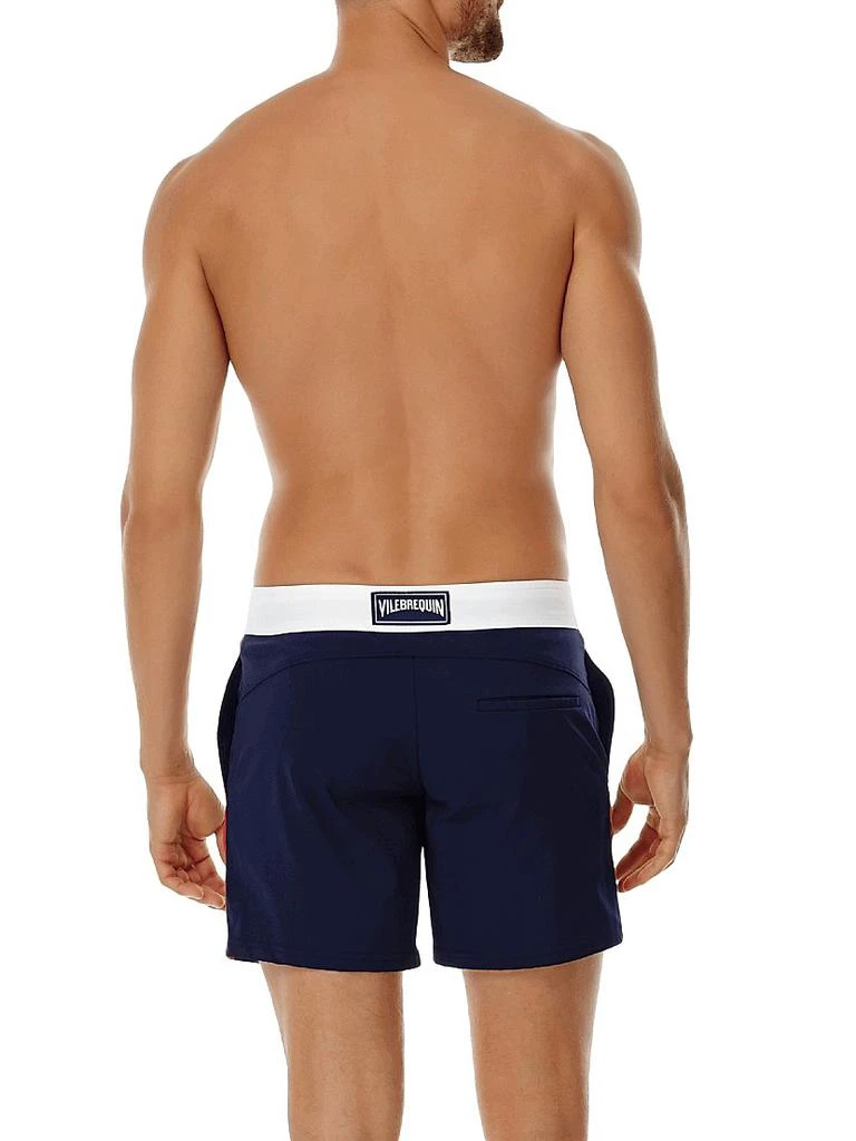 商品Vilebrequin|Colorblocked Stretch Swim Trunks,价格¥2081,第3张图片详细描述