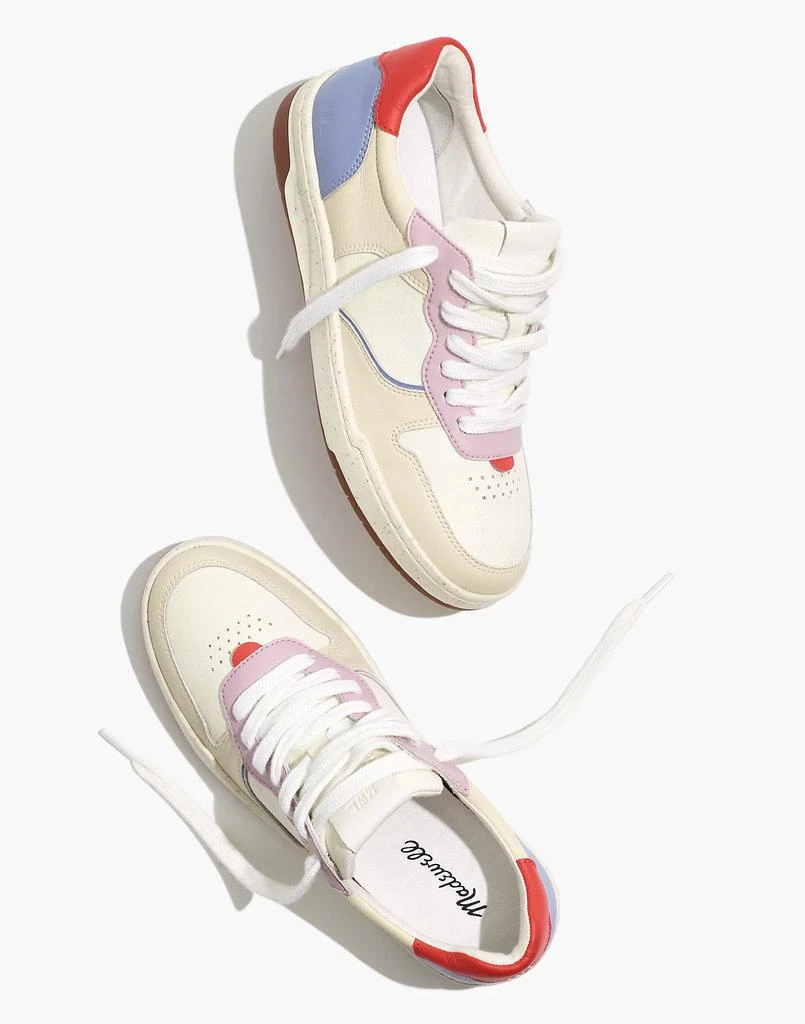 商品Madewell|Court Sneakers in Colorblock Leather and Nubuck,价格¥396,第1张图片