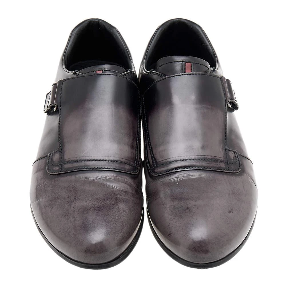 商品[二手商品] Prada|Prada Sport Two Tone Leather Single Strap Monk Shoes Size 42,价格¥2615,第3张图片详细描述