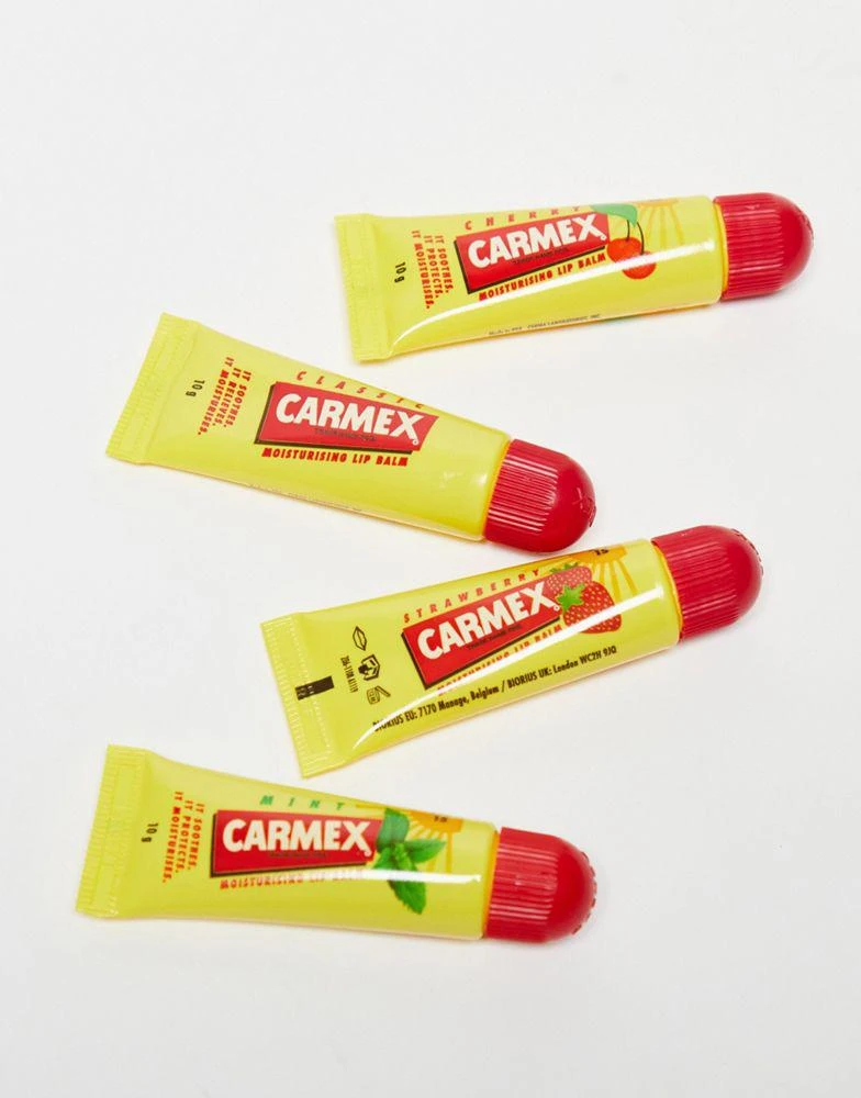 商品Carmex|Carmex x ASOS Exclusive Lip Balm Tube Set - 4 Flavours,价格¥93,第2张图片详细描述