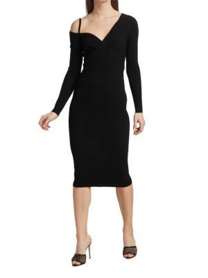Pax One-Shoulder Body-Con Dress 商品
