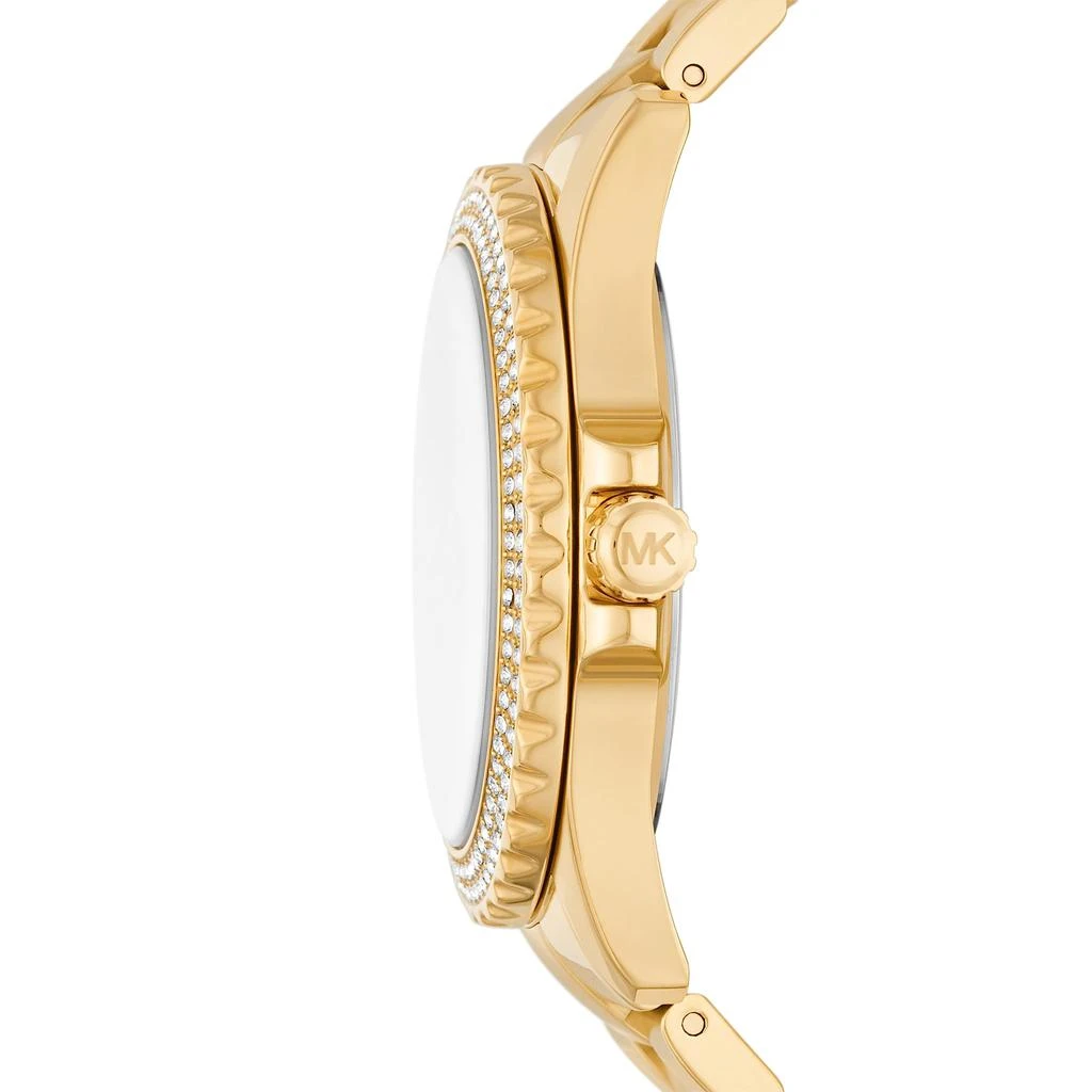 商品Michael Kors|MK7401 - Everest Three-Hand Gold-Tone Stainless Steel Watch,价格¥2021,第2张图片详细描述