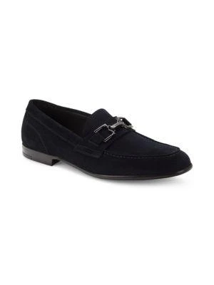 商品Bruno Magli|Fermo Note Suede Bit Loafers,价格¥1028,第2张图片详细描述