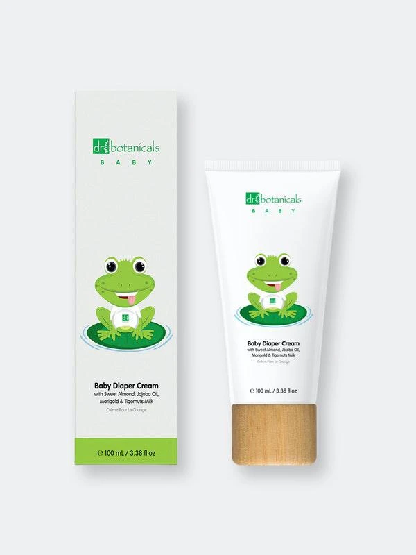 商品Dr. Botanicals|Jojoba & Sweet Almond Oil Baby Diaper Cream 100ML,价格¥114,第2张图片详细描述