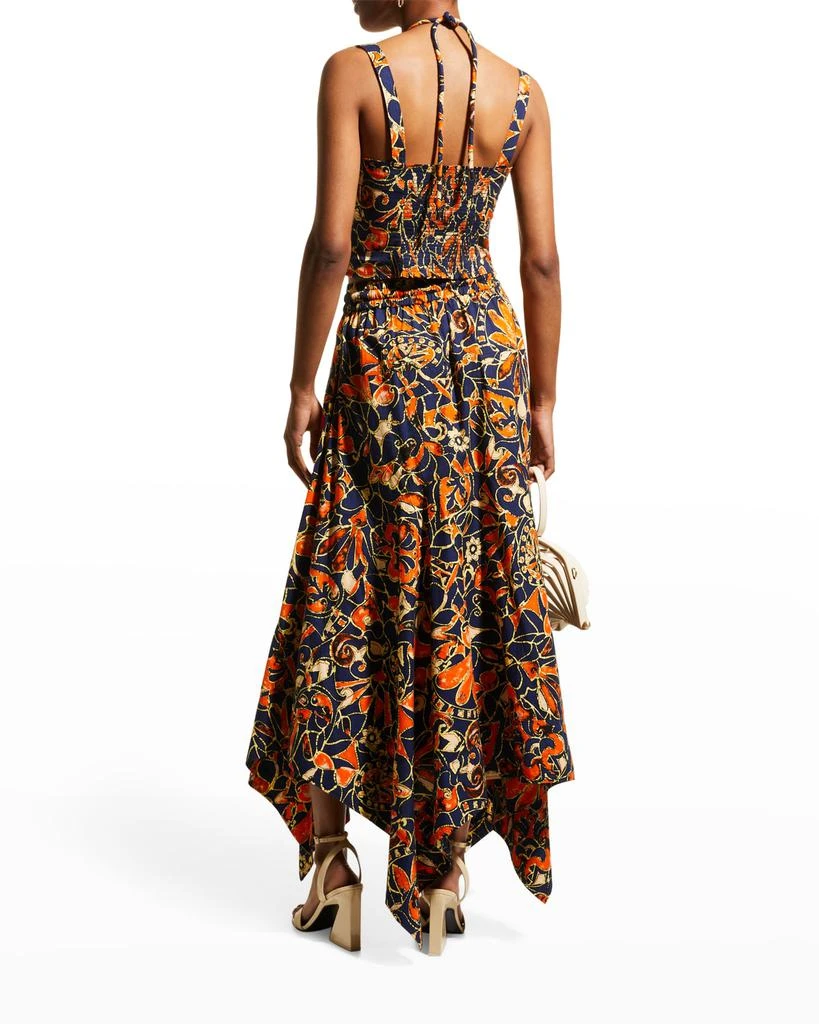 商品A.L.C.|Blanca Abstract Printed Handkerchief Maxi Skirt,价格¥946,第4张图片详细描述