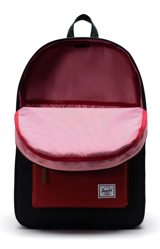 商品Herschel Supply|Heritage Backpack - Black/Saddle/Ketchup,价格¥258,第2张图片详细描述