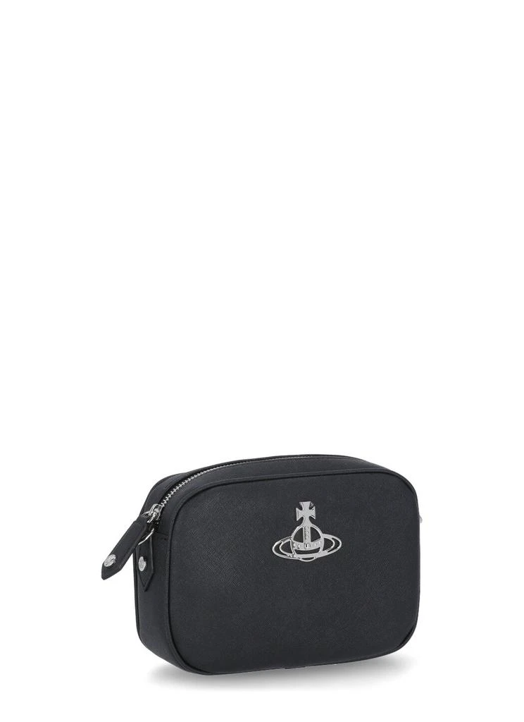 商品Vivienne Westwood|Vivienne Westwood Orb Plaque Zipped Small Crossbody bag,价格¥2646,第3张图片详细描述