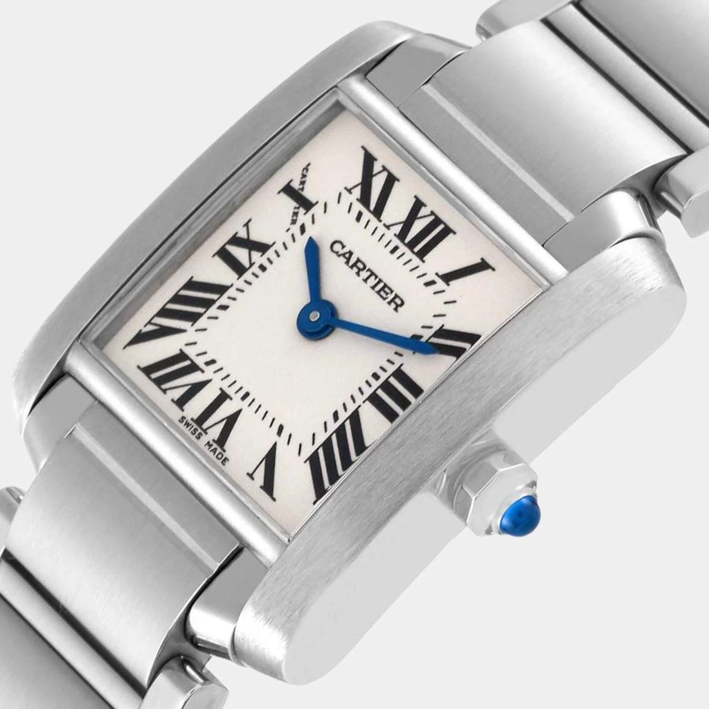 商品[二手商品] Cartier|Cartier Tank Francaise Small Silver Dial Steel Ladies Watch W51008Q3,价格¥25781,第2张图片详细描述