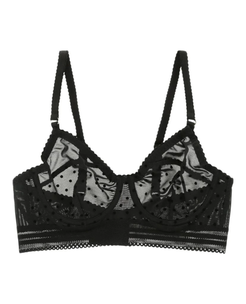 商品Stella McCartney|Velet Polka Dot Bra,价格¥210,第1张图片